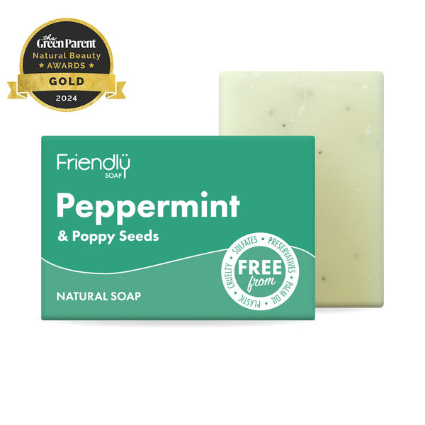 Peppermint & Poppyseeds Natural Soap