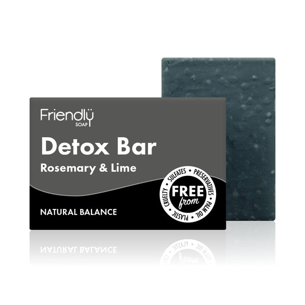 Detox Bar - Activated Charcoal - Rosemary & Lime