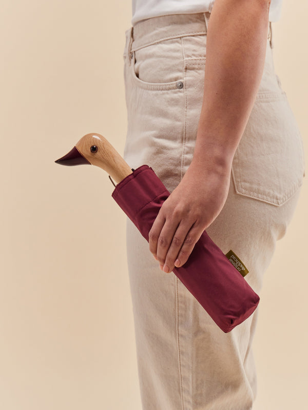 Cherry Eco-Friendly Compact Duck Umbrella