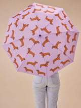 Dachshund Lilac Eco-friendly Umbrella.