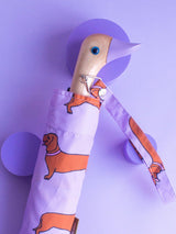 Dachshund Lilac Eco-friendly Umbrella.