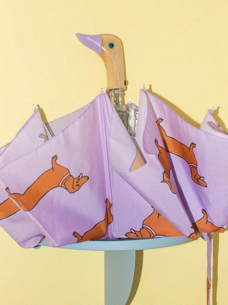 Dachshund Lilac Eco-friendly Umbrella.