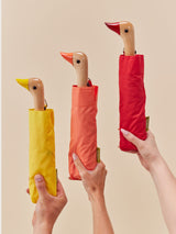 Peach Eco-Friendly Compact Duck Umbrella