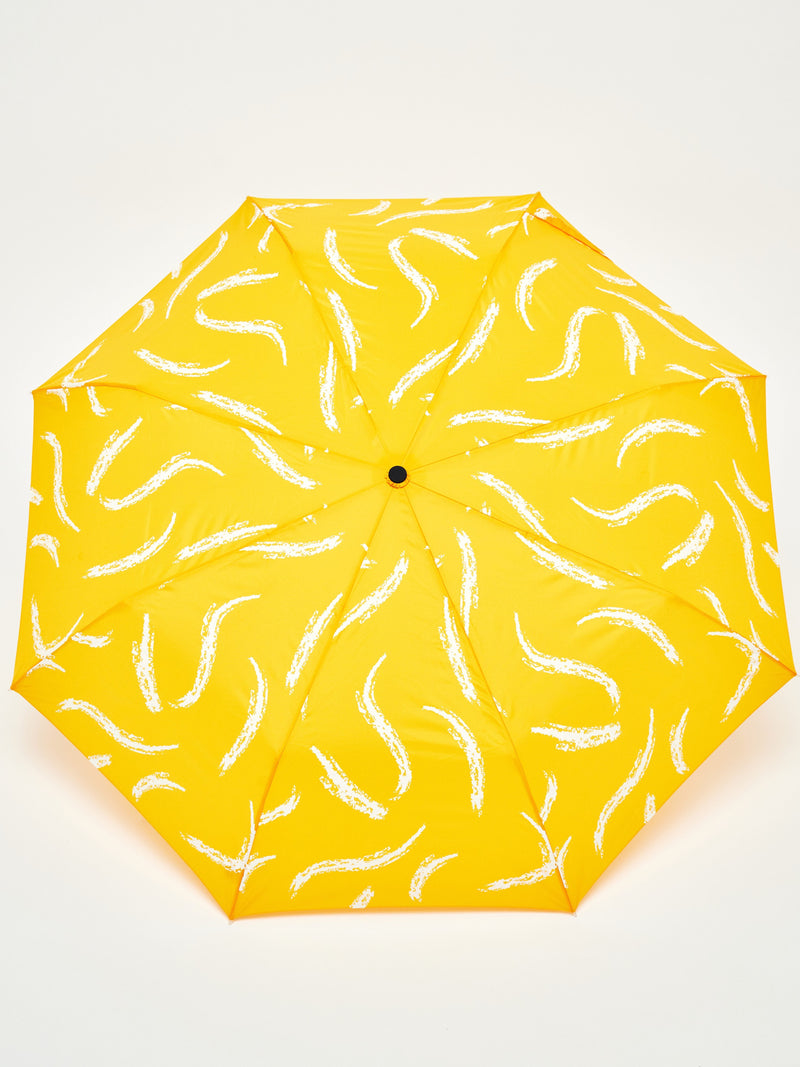 Saffron Brush Eco-Friendly Compact Duck Umbrella