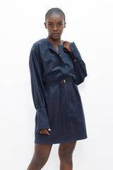 Cap Ferret Kimono Dress in Summer Night Blue