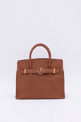 Sydney Piñatex® Handbag in Mocha Brown