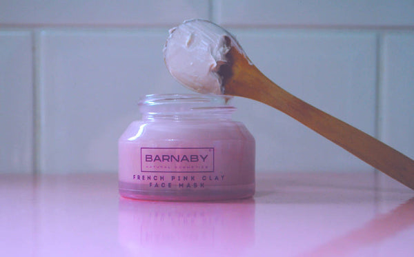 French Pink Clay Face Mask - Barnaby Skincare