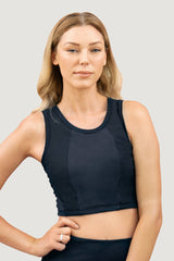 Kathmandu Sleeveless Tank Top in Onyx Black