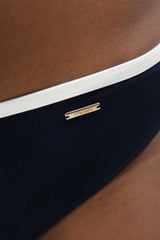 Brisbane Classic Bikini Bottom in Dark Blue Pebble