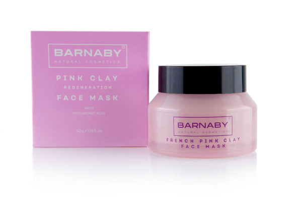 French Pink Clay Face Mask - Barnaby Skincare