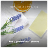 Shaving Bar - Orange & Lavender