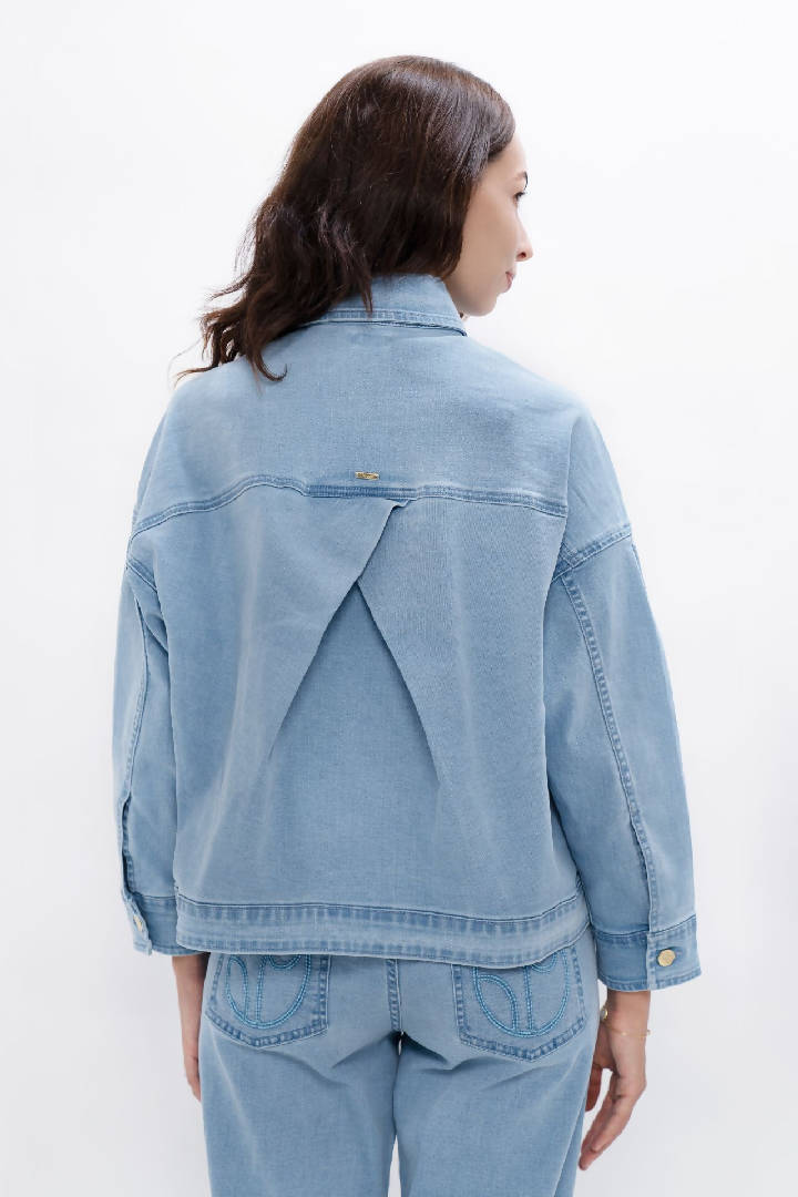 Sustainable hot sale denim jacket