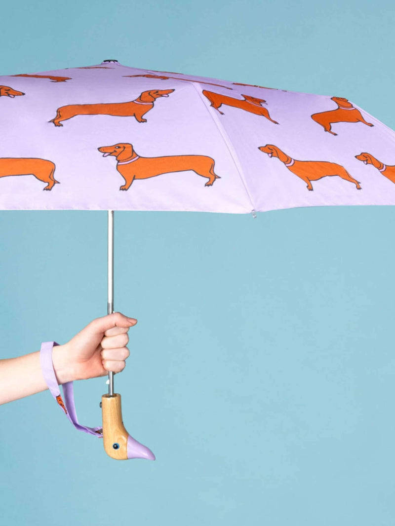 Dachshund Lilac Eco-friendly Umbrella.