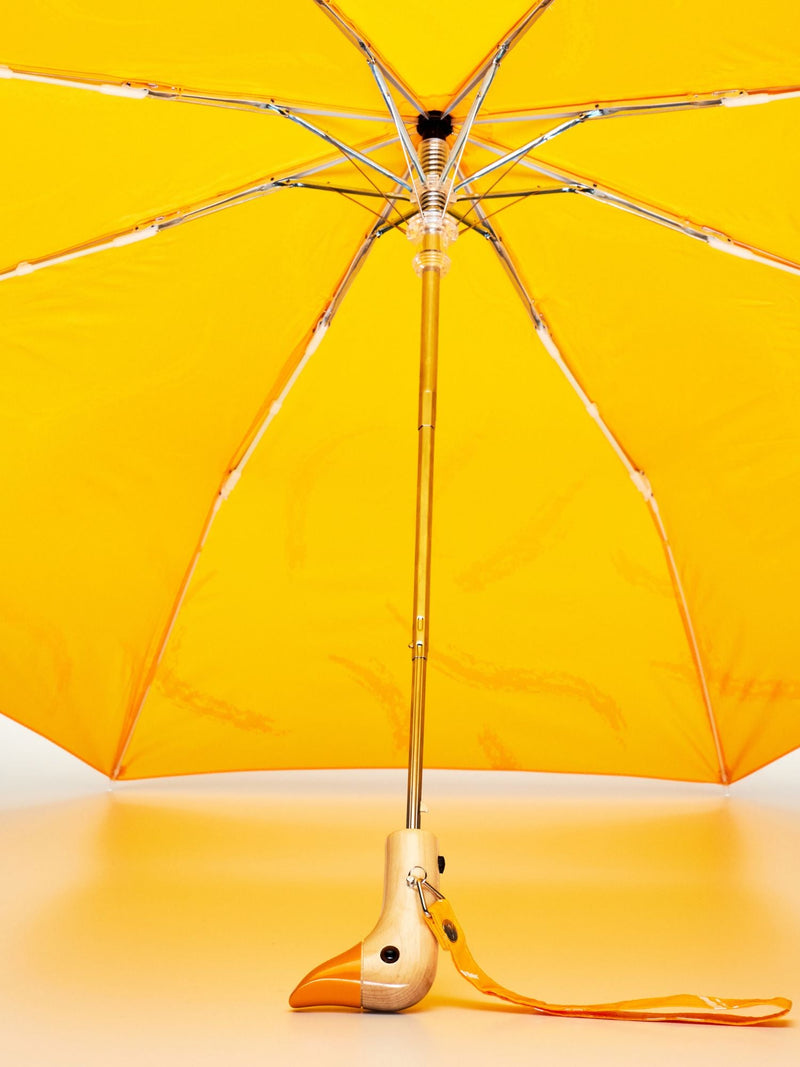 Saffron Brush Eco-Friendly Compact Duck Umbrella