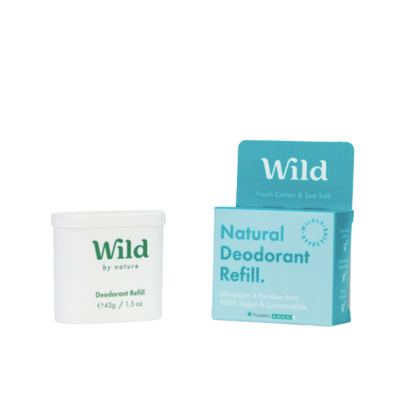 Wild Fresh Cotton and Sea Salt Deodorant Refill